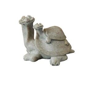 Second Nature Designs Quarry Critters Turtles Tory And Taz Dated 2000 Figurine